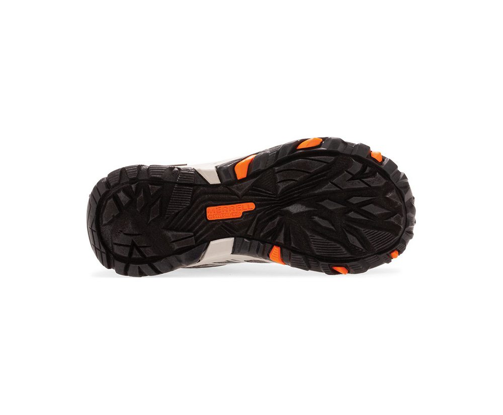 Tenis Criança - Merrell Moab Fst Baixo Waterproof - Azul Marinho/Cinzentas/Laranja - UBO675013